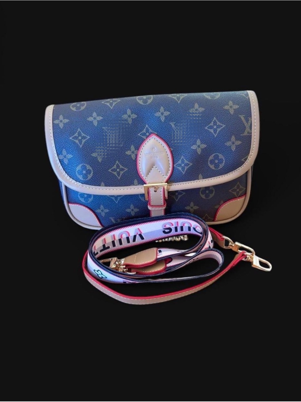Designers Monogram Crossbody Bag